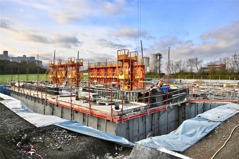 Eines der großen Investitionsprojekte sind die neuen Gemeindeateliers 
