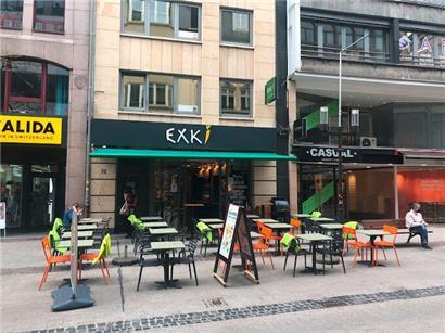 Eines von vier EXKi-Restaurants findet man in der hauptstädtischen „Groussgaass“

