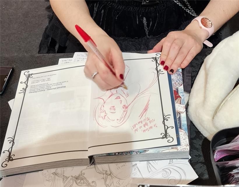 Einfach nur eine Unterschrift zur Widmung? Nicht beim Japan-Workshop!