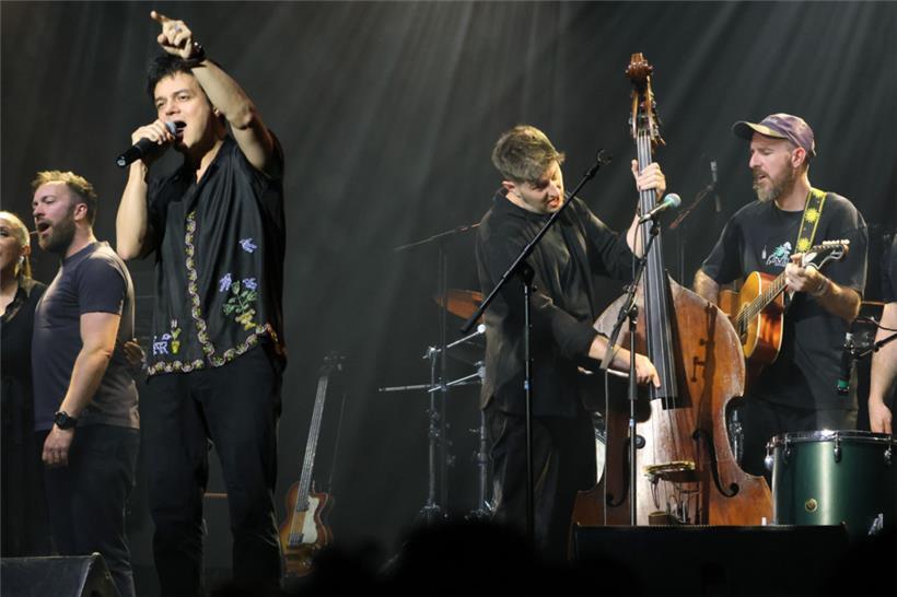 Eingespieltes Team: Jamie Cullum und seine Band
