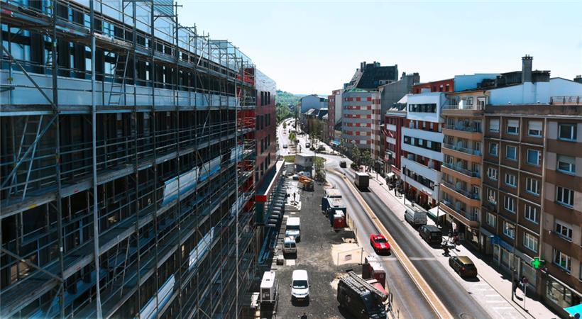 Einige Fußballfans waren am Sonntagabend in Feierstimmung – so sehr, dass eine Straße gesperrt werden musste
