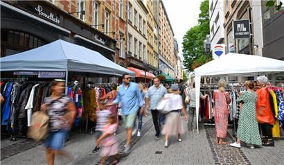 Einkaufsfreuden am „Fouerméindeg“
