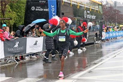 Einmal mehr gab es am Sonntag an Yonas Kinde kein Vorbeikommen
