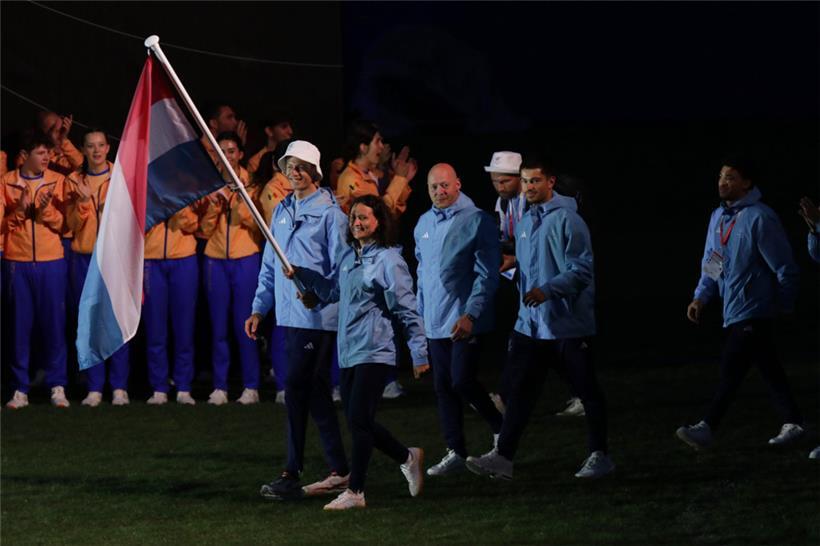 Einmarsch der luxemburgischen Delegation