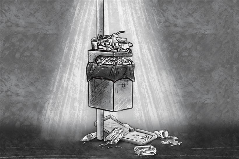 Einwegbehälter landen auf Müllhaufen oder in der Umwelt
