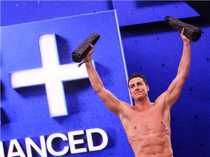 Kristian Gkolomeev bricht bei Enhanced Games Weltrekord im Schwimmen, griechischer Spitzensportler in Aktion