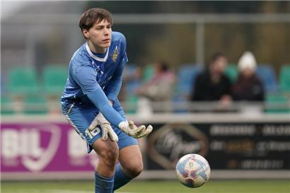 Eldin Latik gehört zu den größten Torwarttalenten in Luxemburg
