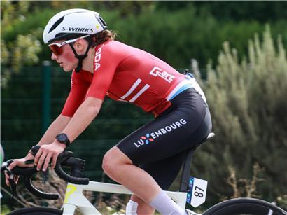 Elena Lopes fährt bei der Tour du Gévaudan Occitanie in die Top Ten Radrennen