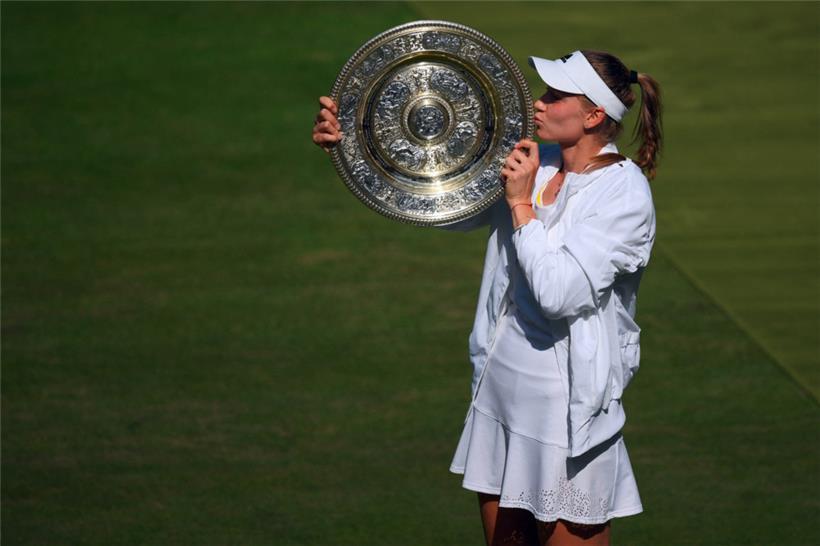 Elena Rybakina startet seit vier Jahren für Kasachstan
