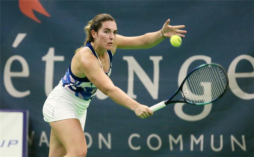 Eléonora Molinaro war der Französin Océane Dodin mit 1:6, 2:6 unterlegen
