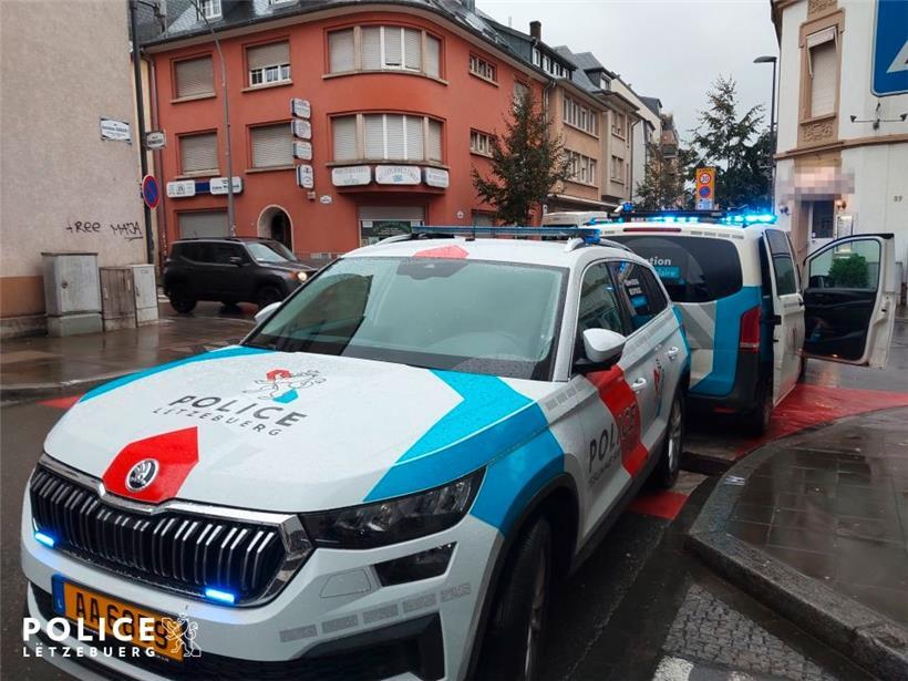 Elf Polizisten und ein Drogenspürhund waren an dem Einsatz beteiligt
