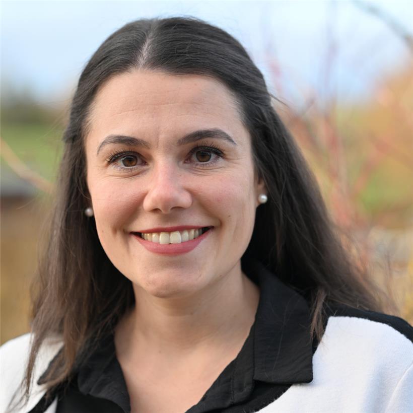 Elisabeth Fretz (31) ist für den Park zuständig
