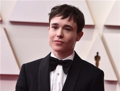 Elliot Page, Schauspieler, kommt zur 94. Verleihung der Academy Awards in Hollywood. 

