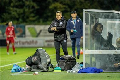 Élodie Martins will auch die zweite Qualifikationsrunde mit dem RFCUL in Albanien bestehen
