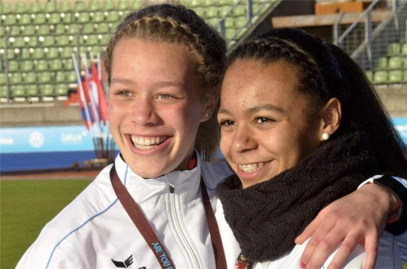 Elodie und Tiffany Tshilumba teilen sowohl ihre sportlichen Erfolge als auch ihr...