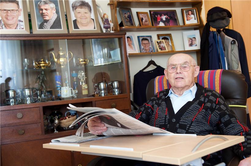 Emile „de Mulles“ Calmes (87) hat, wie er selbst sagt, eine schöne Jugend und ei...