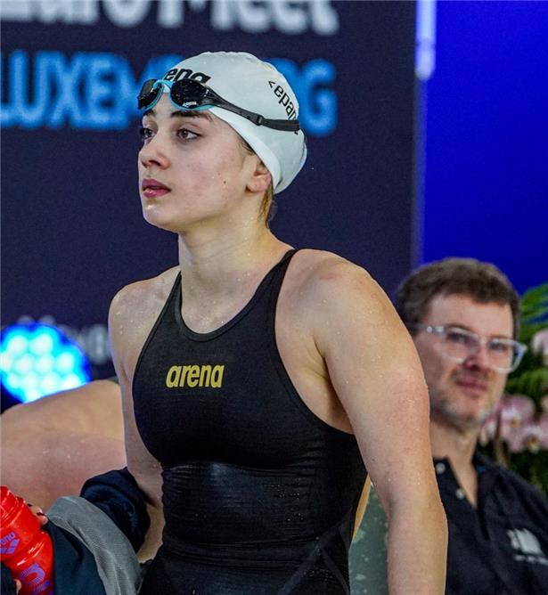 Emma Barthel machte Ende 2025 mit gleich mehreren Landesrekorden auf sich aufmerksam
