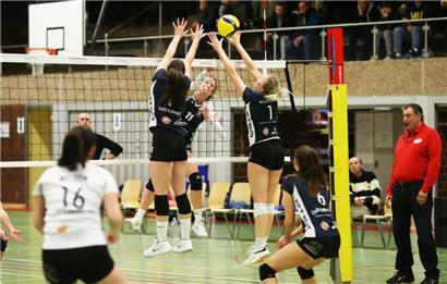 Emma Van Elslande (Nummer 11, im Angriff) musste mit der Gym eine Niederlage einstecken
