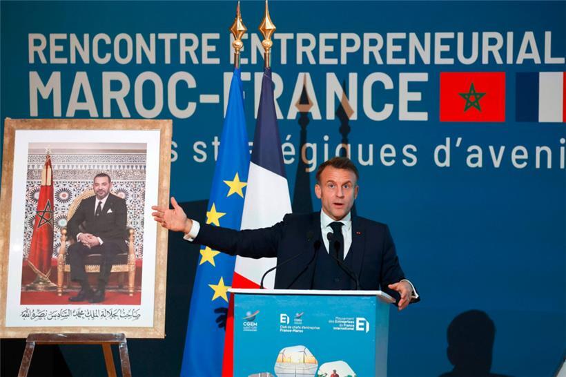 Emmanuel Macron est accompagné d’une importante délégation d’hommes d’affaires 
