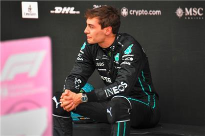 Emotionaler Sieger: George Russell gewann am Sonntag den Großen Preis von Brasilien
