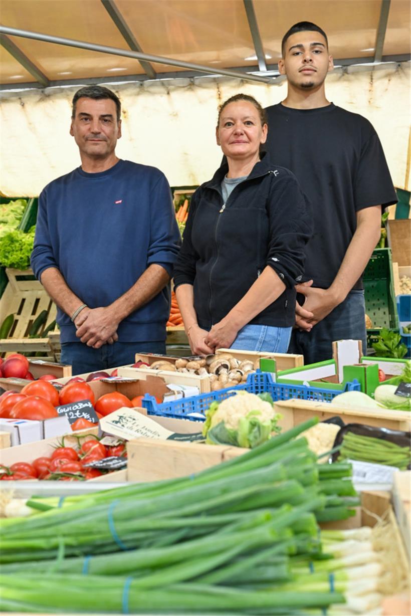 Encarna Jurado, Ehemann Linio und Sohn Noam
