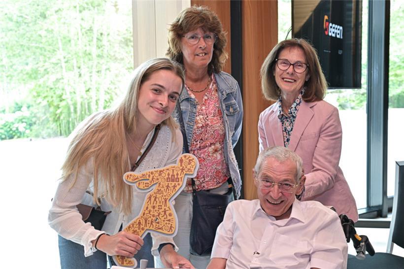 Ende Juni war Petz Lahure noch beim offiziellen Empfang zu Ehren von Patrizia va...