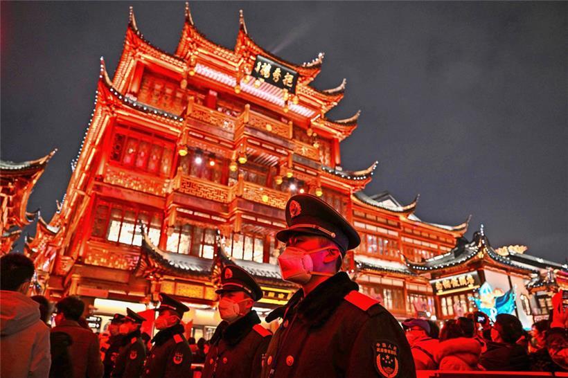 Ende der Neujahr-Feierlichkeiten in Schanghai: China ist vor allem auch viel Repression
