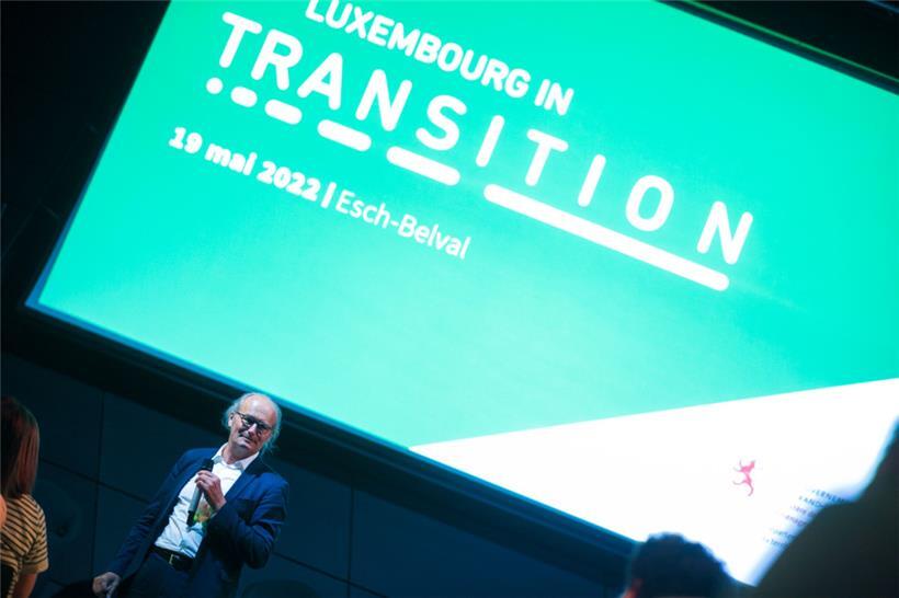 Energieminister Claude Turmes bei der Veranstaltung
