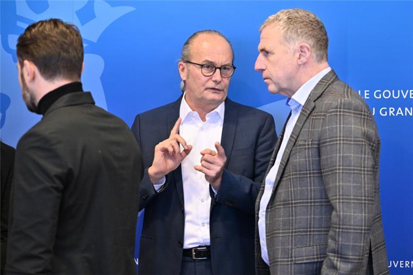 Energieminister Claude Turmes hat am Mittwoch über die momentanen Energiesparmaßnahmen gesprochen
