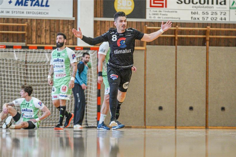 Enes Agovic und Esch sicherten sich am Samstag einen Sieg gegen Berchem
