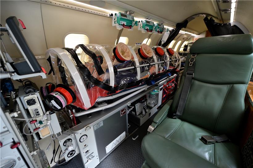 Eng bemessen: Eigens für die Flugzeuge der Air Rescue musste ein spezielles „Epi...