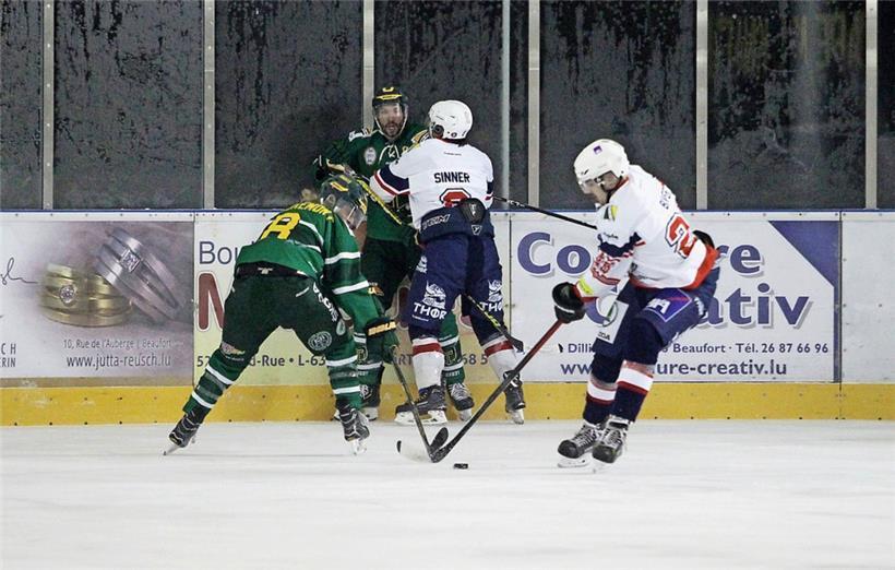 Enge Duelle gab es am Samstag auf dem Eis in Befort
