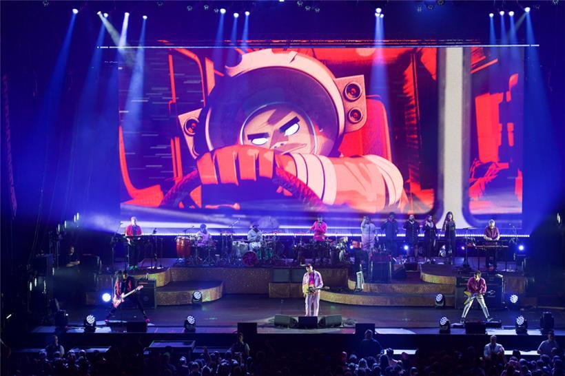 Entre virtuel et réel – les Gorillaz à la Rockhal
