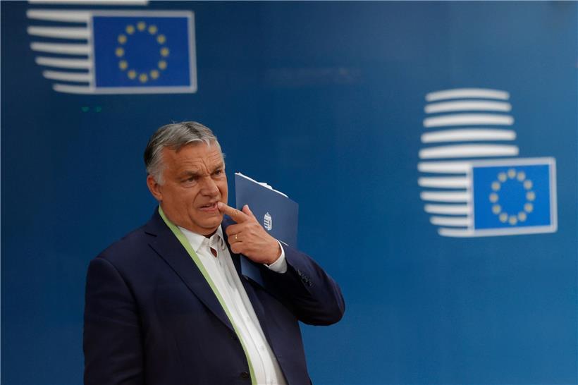 Er hat nicht sehr viele Freunde in der EU, Ungarns Regierungschef Viktor Orban
