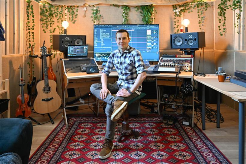 Er komponiert, musiziert und verteidigt die Rechte von Kulturschaffenden: Christophe Reitz
