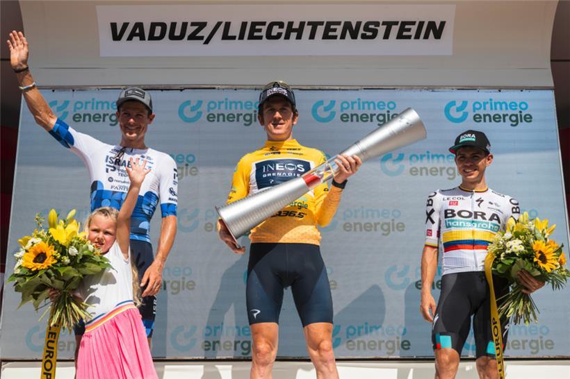 Erfolgreiche Generalprobe für die Tour de France: Geraint Thomas holte sich den Gesamtsieg bei der Tour de Suisse
