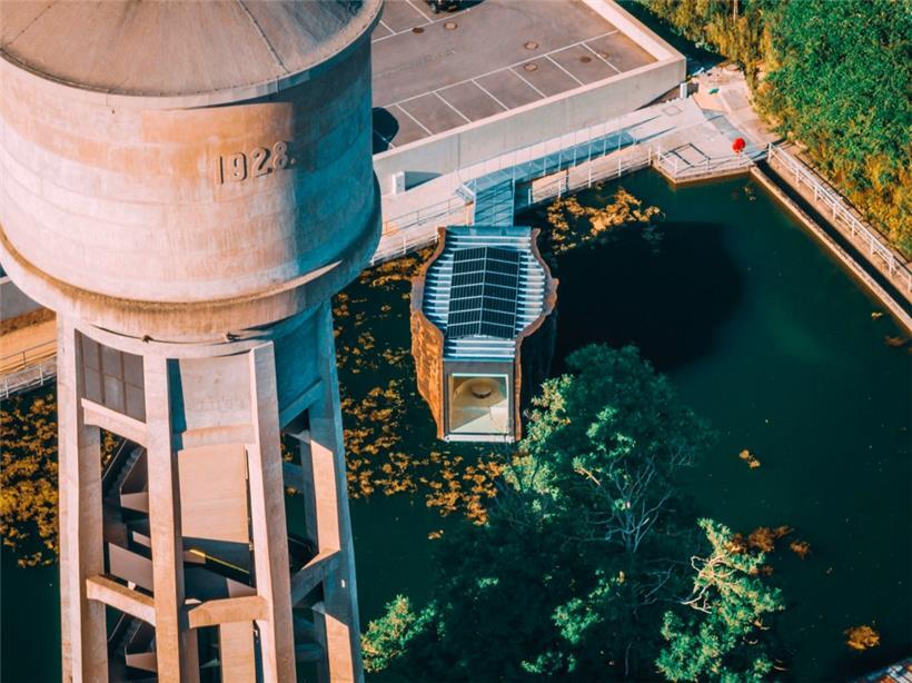 Erhielt den Preis in der Kategorie Kulturbau: der „Floater“ in Düdelingen vom Architekturbüro M3 Architectes
