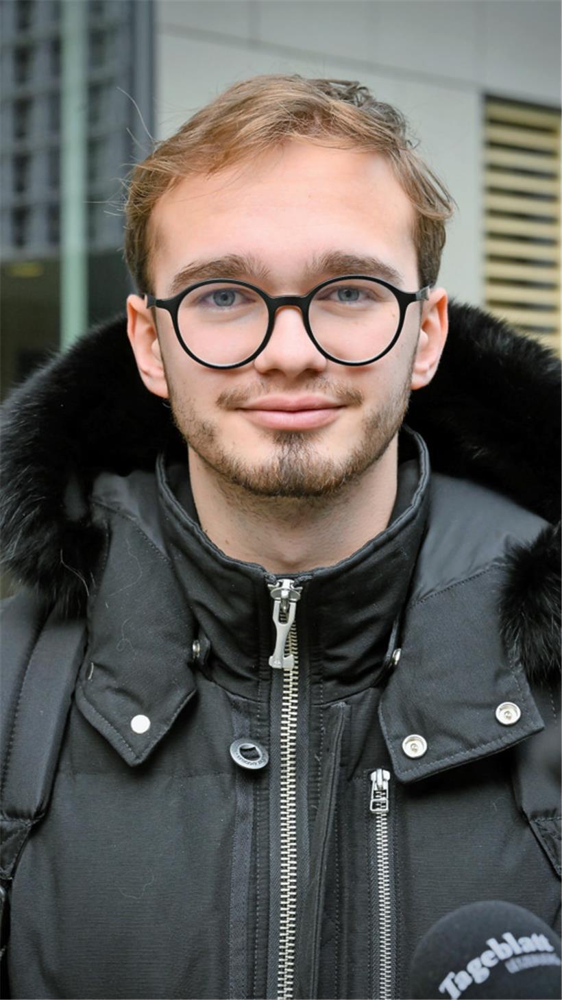 Eric Dax ist im ersten Semester im Bachelor „Sciences de l’éducation“
