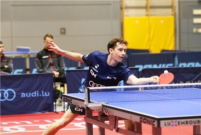 Eric Glod konnte am Wochenende seine beiden Einzelspiele jeweils mit 3:1 gewinnen
