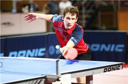 Eric Glod zählte neben Luka Mladenovic zu den großen Favoriten 
