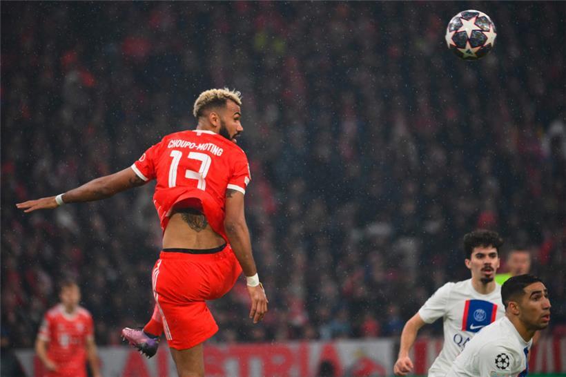 Eric Maxim Choupo-Moting sorgte am Mittwoch für den Führungstreffer des FC Bayern gegen Paris Saint-Germain
