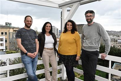  Eric Weirich, Fio Spada, Jéssika Rodrigues-Hoffmann und Gary Diderich sind die Spitzenkandidaten der Linken in Differdingen
