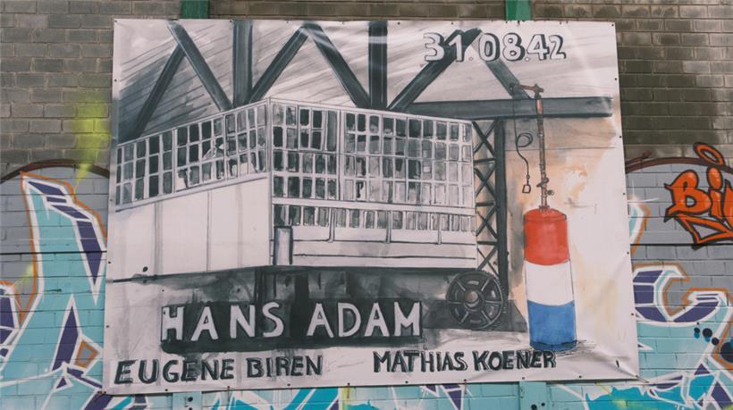 Erinnerung an Hans Adam, der den Streik 1942 im Hüttenwerk Schifflingen auslöste...