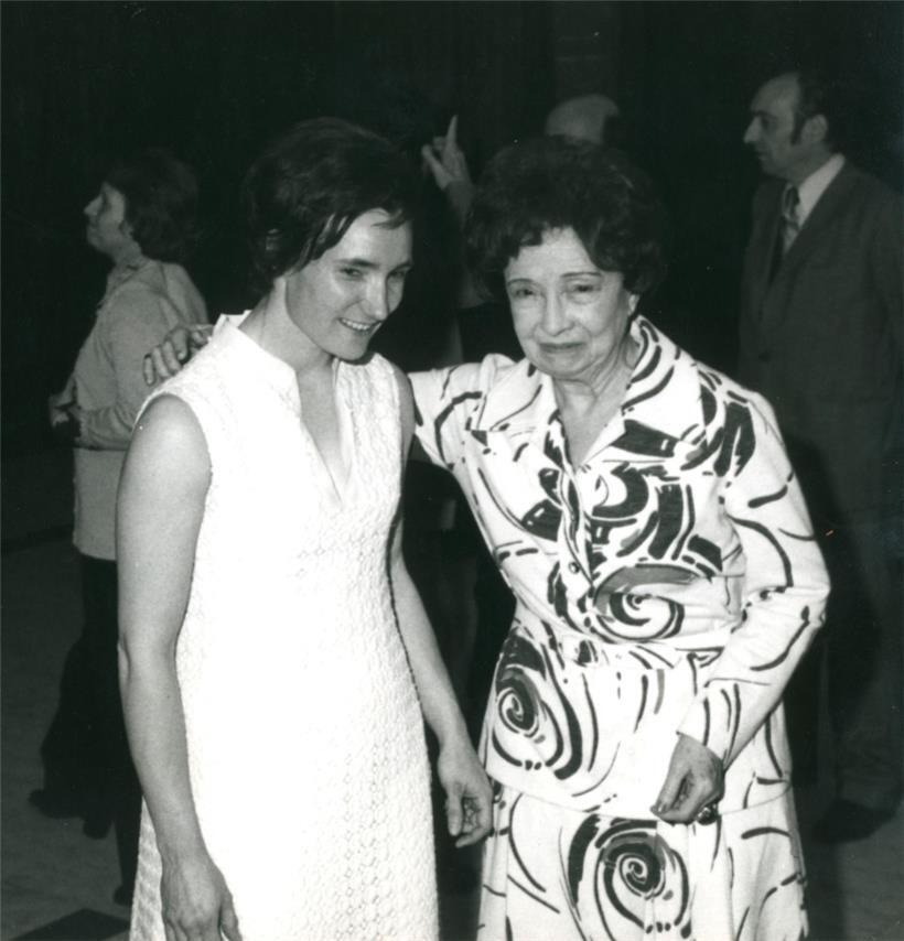 Erna Hennicot-Schoepges (l.) und Madga Tagliaferro
