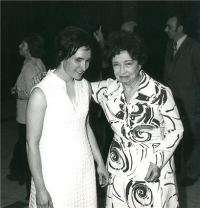 Erna Hennicot-Schoepges (l.) und Madga Tagliaferro
