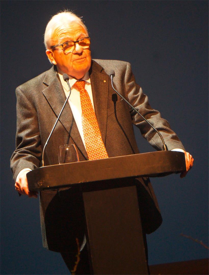 Ernest Breuskin hielt einen ausführlichen Rückblick auf die Geschichte des EHTL
