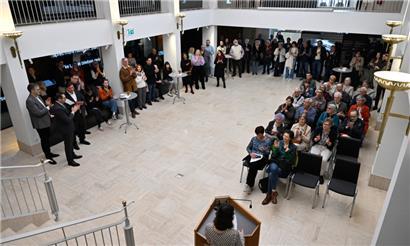 Eröffnung der Ausstellung am Samstag
