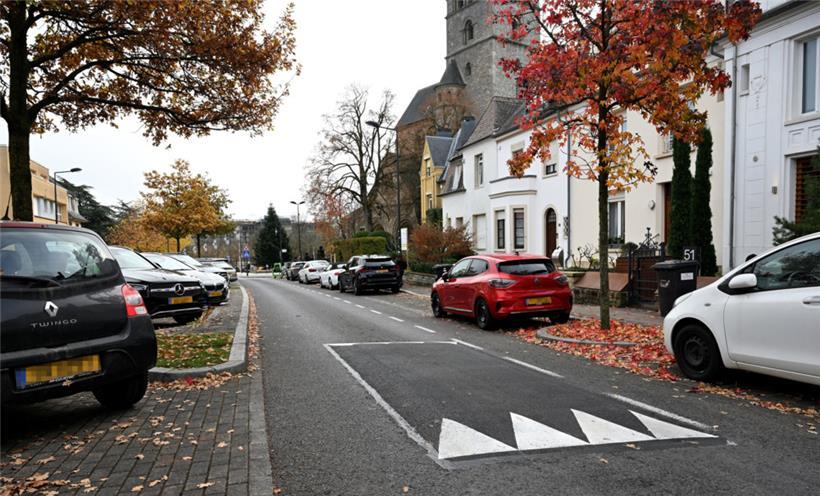 Erst kürzlich wurden vier neue Bremsschwellen in der hauptstädtischen avenue Victor Hugo installiert
