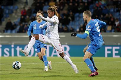 Erster Ballkontakt, Ausgleich: Stürmer Gerson Rodrigues ließ die Herzen der Luxemburger Fans Sekunden nach seiner Einwechslung höher schlagen

