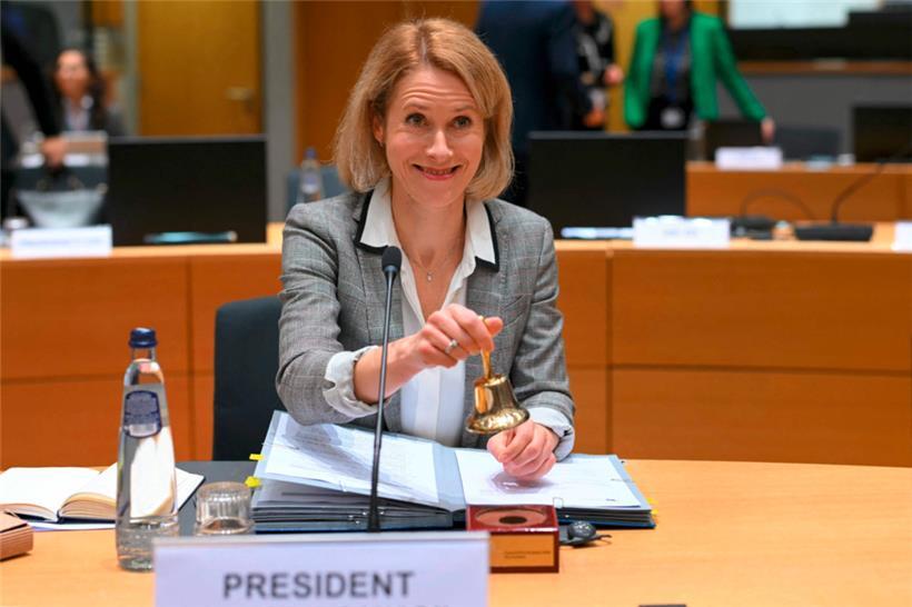 Erster EU-Außenministerrat für die neue EU-Chefdiplomatin Kaja Kallas
